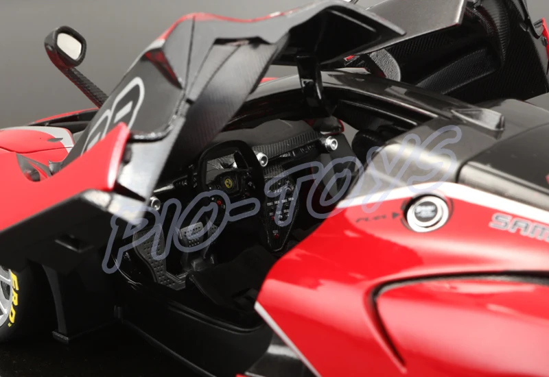Подарок на Новый год 1/18 лучшая версия FXXK металлическая модель автомобиля из