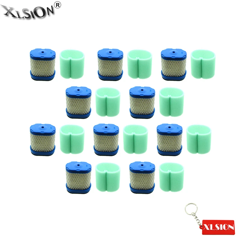 XLSION Aftermarket 10 комплектов воздушных предварительно фильтров для Briggs & Stratton 498596 498596S