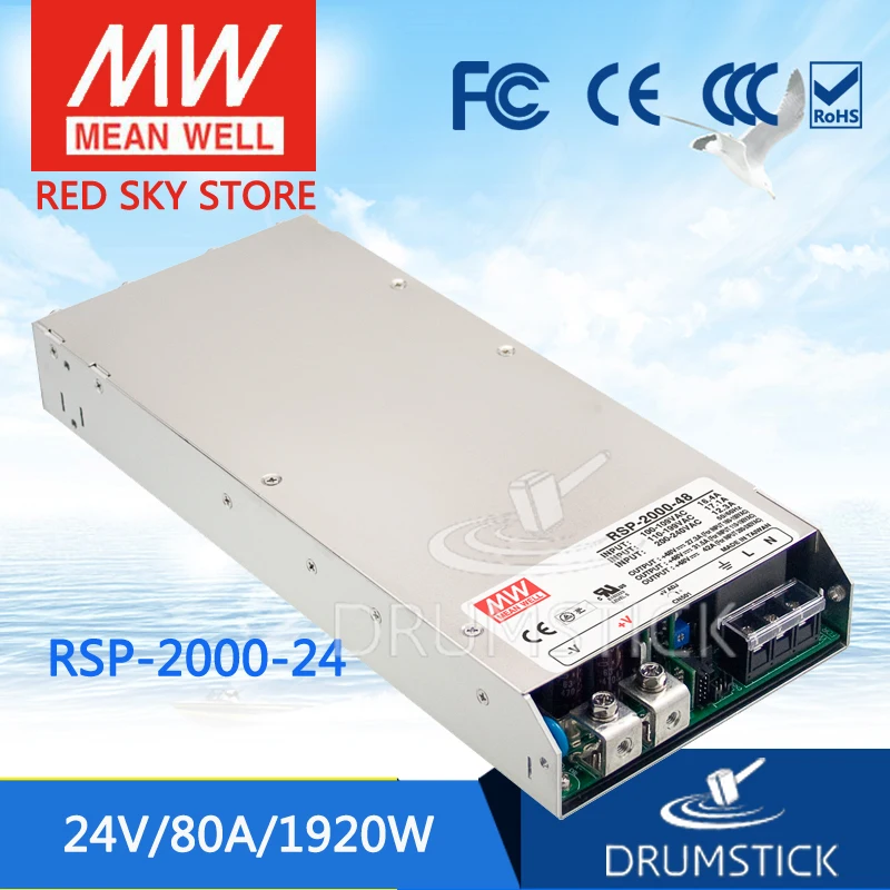 

patriotic MEAN WELL RSP-2000-24 24V 80A meanwell RSP-2000 24V 1920W Single Output Power Supply