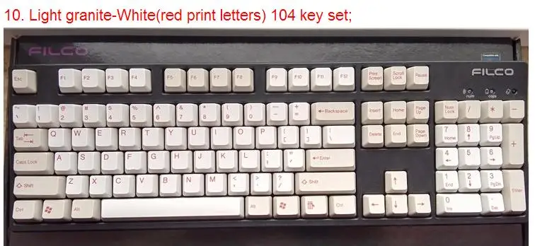 Колпачки для механической клавиатуры Taihao колпачки клавиш cherry mx switch 104 Dolch double shot