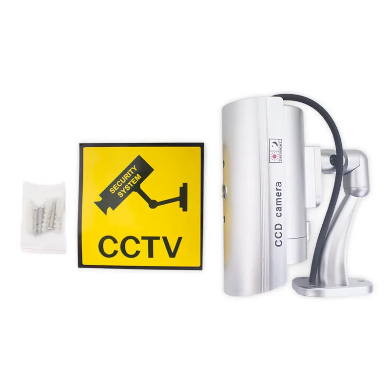 Наружная крытая Водонепроницаемая поддельная пуля камера светодиодная