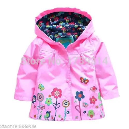Hot Girl's Fashion jackets Girls Outerwear &amp Coats blazer Trench Spring Autumn Hoodies Jackets Baby raincoat For Children |