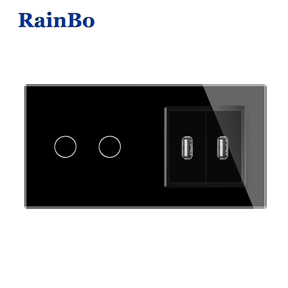RainBo сенсорный экран управления-закаленное стекло-панель-настенный