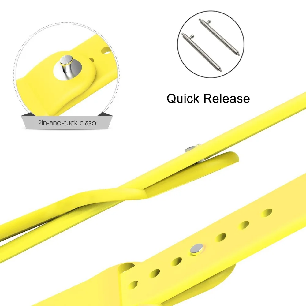 Силиконовый мягкий ремешок для Samsung Galaxy Watch active умные часы носимый браслет на