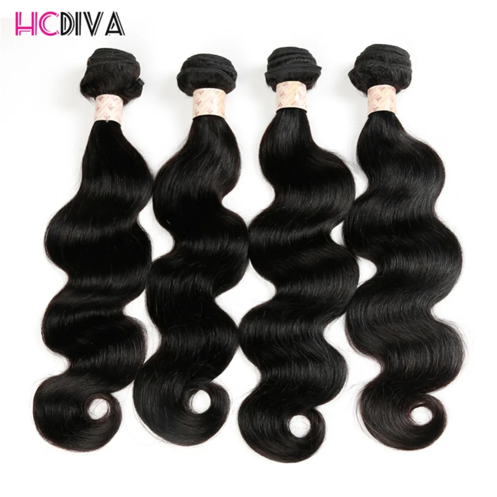 Перуанский Девы Волос Объемной Волны Объемная Волна 4 Пучки дешевые Переплетения