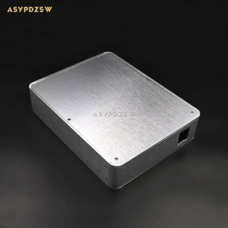 BZ2106 Полный алюминиевый округлый корпус AMP чехол предусилитель шасси DAC/PSU коробка