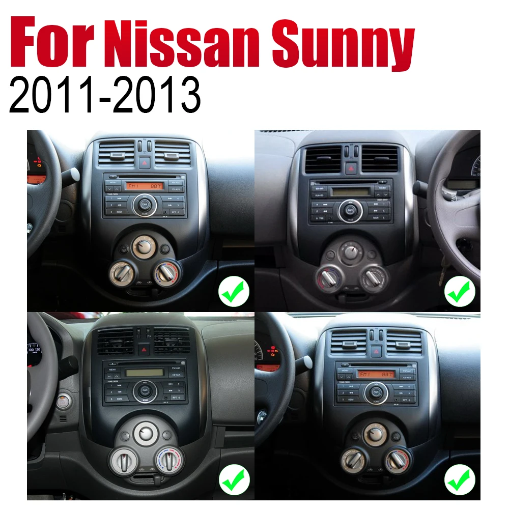 Автомобильный мультимедийный плеер для Nissan Sunny 2011-2013 аксессуары Android