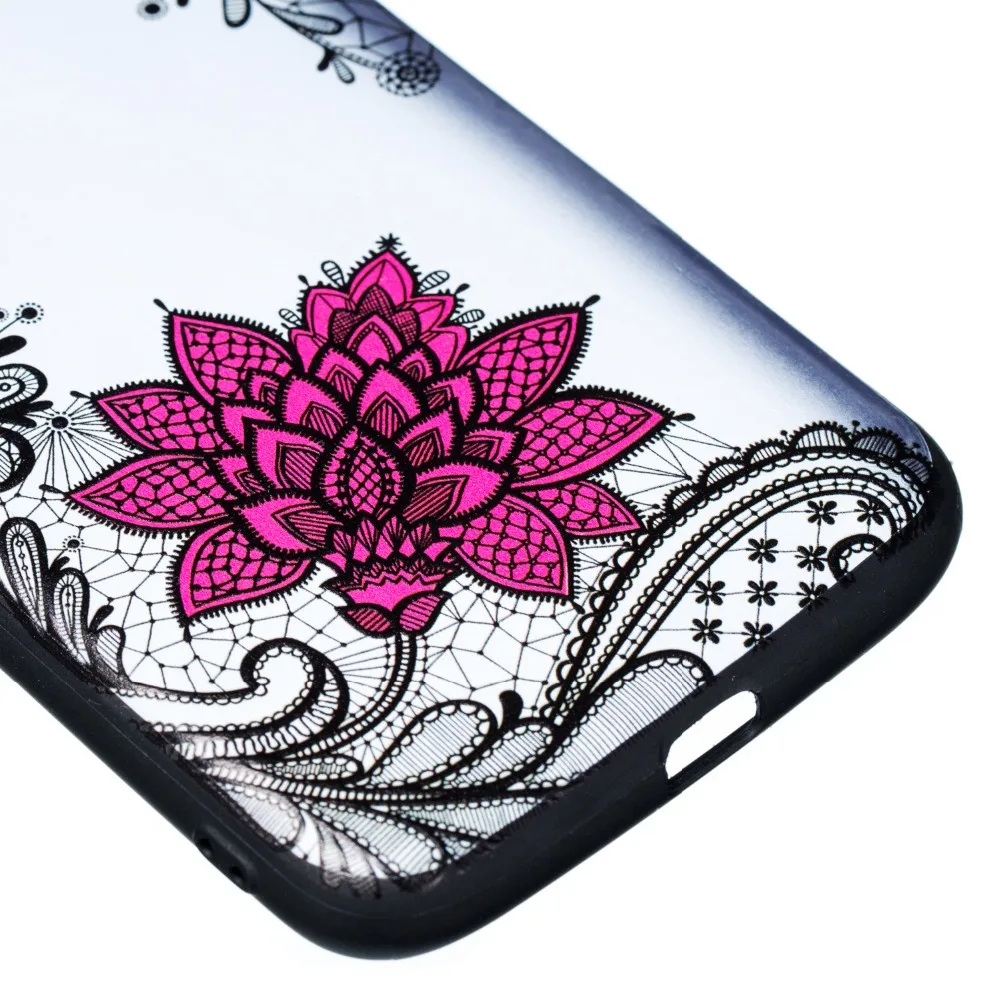 Sexy Floral Case For Motorola Moto G4 Plus novel fashion Hard PC+TPU / (5.5 inch) |