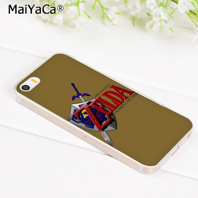 Чехол для телефона MaiYaCa The Legend OfZelda Amazing прозрачный мягкий чехол из ТПУ iPhone 8 7 6 6S Plus X