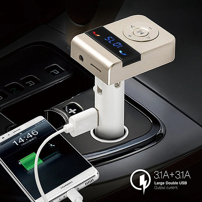 Новый S8 Multi-Функция автомобиля Bluetooth Беспроводной Зарядное устройство