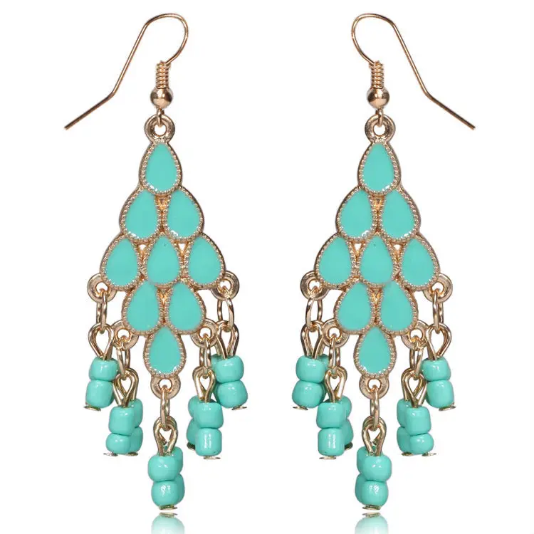 Серьги с красными вставками|earring part|earring studtassel curtain |