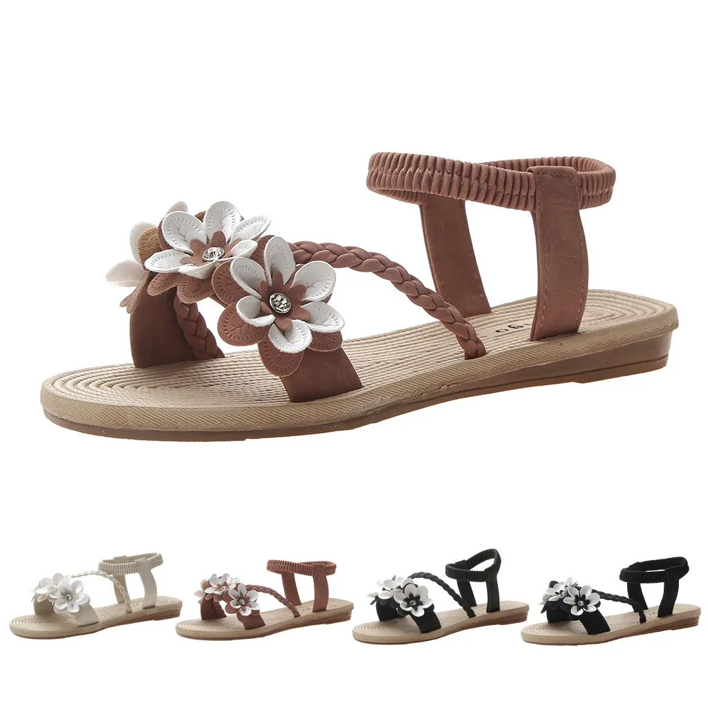 SAGACE/Европейская и американская Повседневная пляжная обувь на плоской подошве в