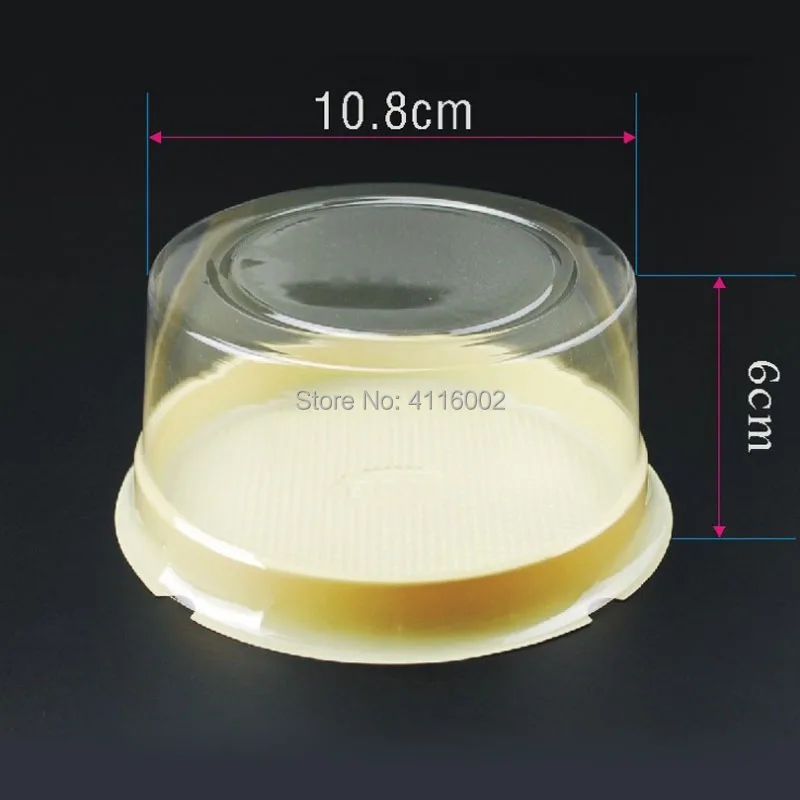 1000 наборов контейнер для торта пластиковый прозрачный/коробка свадебного корпус