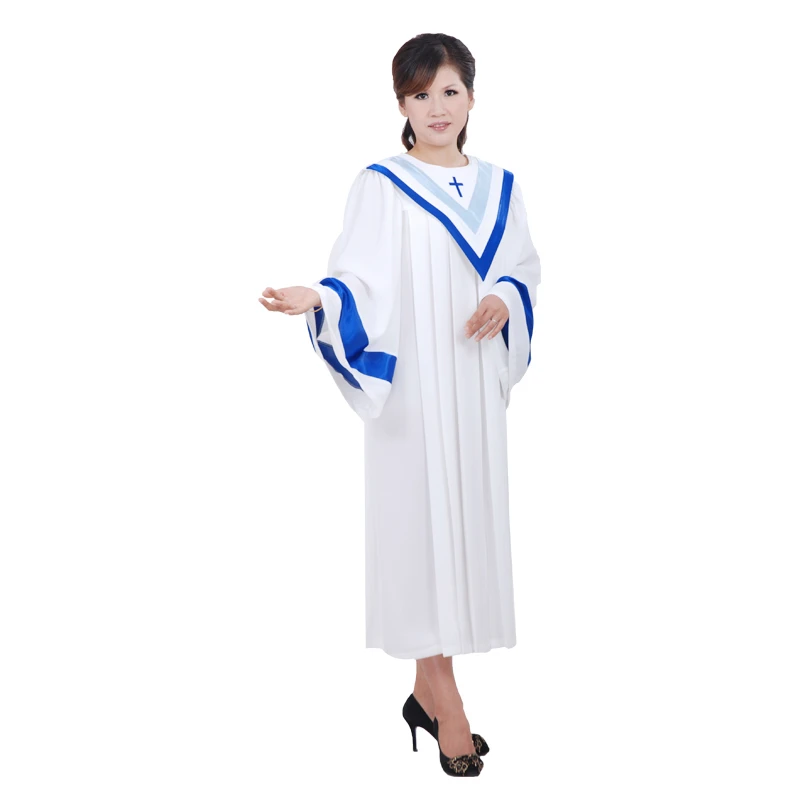 

High quality European USA Nun clothing church choir costume Christian gown Robe Christian Garments poetry choir robe clothes