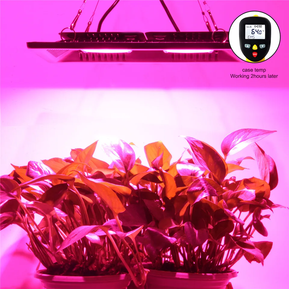 

Waterproof IP67 COB Led Grow Light Full Spectrum 200W Ultra-Thin LED Growing Lamp for Vegetables Bloom Indoor Outdoor Plant