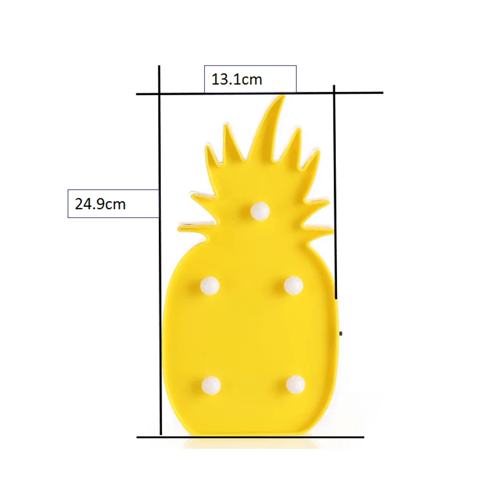 Fairy Lights Flamingo Pineapple Moon Lamp LED Battery Box Children's Night Light Table Luminaria Led Lamp.q |
