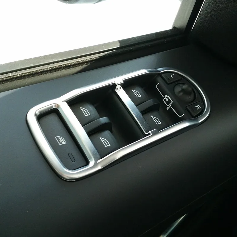 Для Land Rover Freelander 2 2008 2016 Стайлинг автомобиля хромированная Внутренняя дверь окно