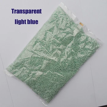 Picture Transparent 30000 шт./лот(450 г) 2 мм Шарм чешский стеклянный бисер Кристалл DIY браслет ожерелье для Бисер для детей аксессуары для ювелирных изделий - Цвет: Picture Transparent