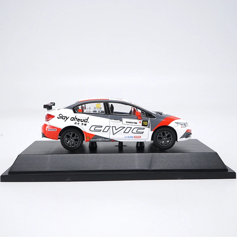 Оригинальная коробка масштаб 1:43 Honda Civic Модель гоночного автомобиля из сплава
