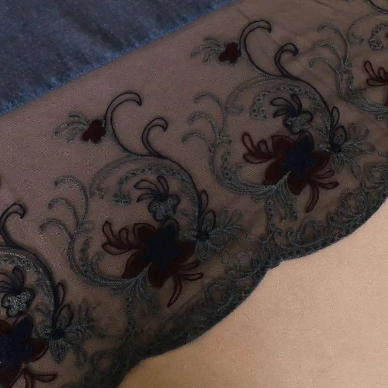 Мусульманский женский кружевной цветочный хиджаб яркий шарф палантин головной