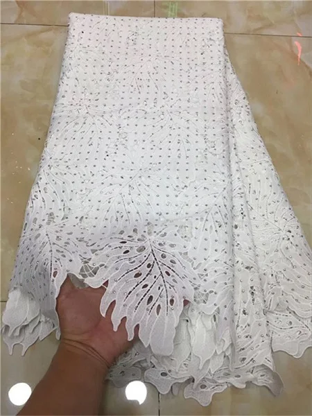 

High quality French lace fabrics and stone African lace fabrics the latest chiffon lace fabrics for size 5 clothing materials-YY