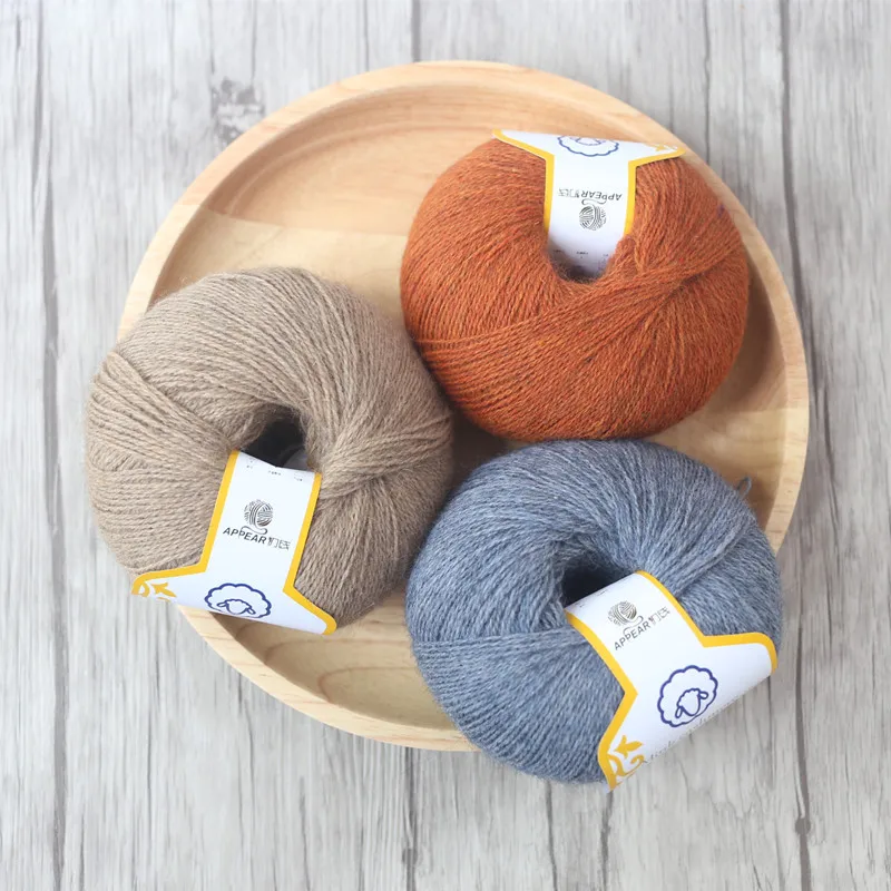 Распродажа 50 г/шар норка кашемир мериносовая шерсть Длинные волосы пряжа для