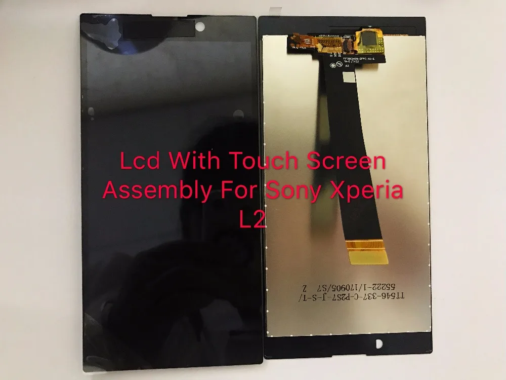 Высококачественный протестированный ЖК экран DGGROWING для Sony Xperia L2 с сенсорным