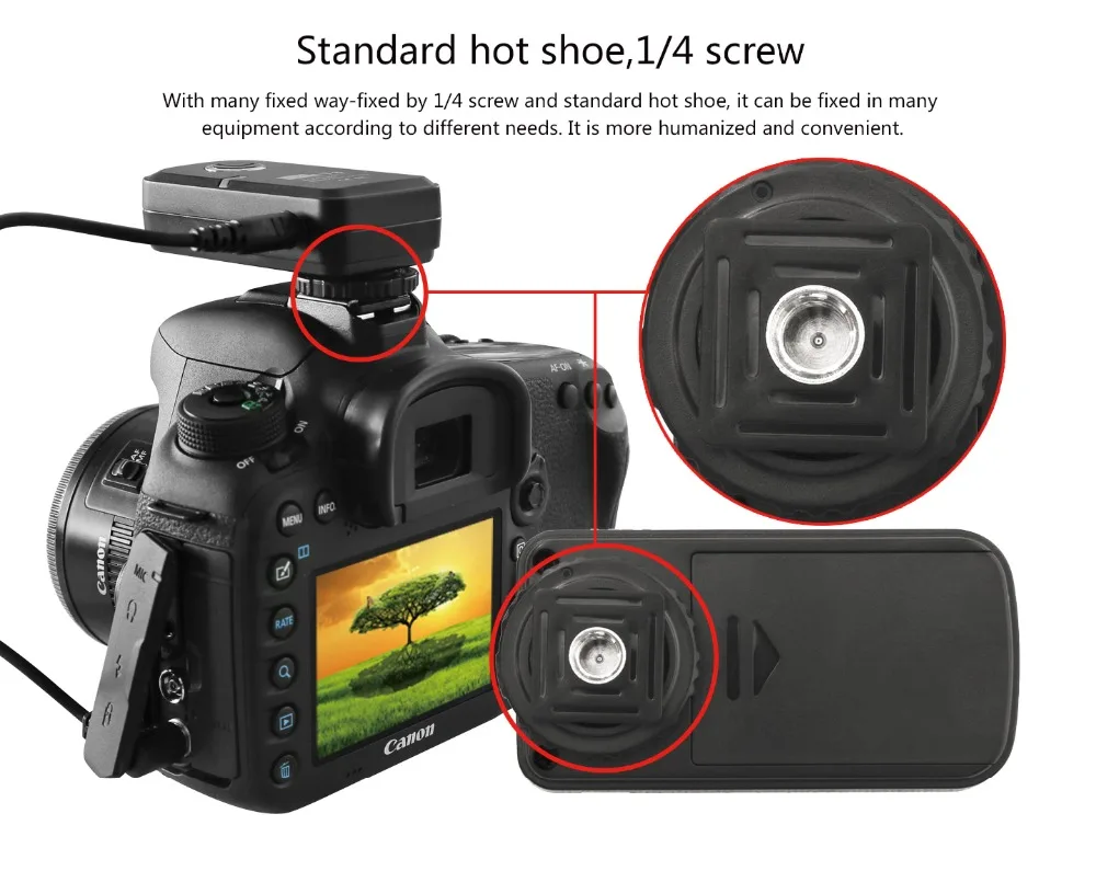 Беспроводной пульт дистанционного управления Pixel T8/S2 2 4 ГГц FSK для dslr камеры Sony A3000
