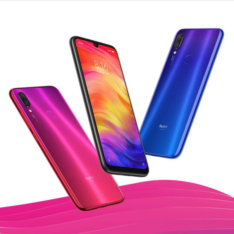 Смартфон Xiaomi Redmi Note 7 телефон с экраном 6 3 дюйма на весь дисплей глобальная версия