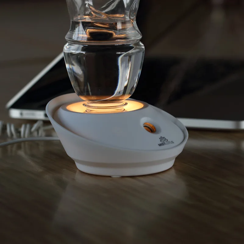 Персональный мини-увлажнитель воздуха Seamoy с холодным туманом, USB или на батарейках, портативное устройство для увлажнения воздуха в путешествии для использования с бутылками для воды