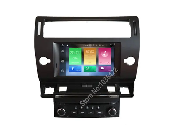 Android 8 0 автомобильный аудио dvd-плеер для CITROEN C4 (2004-2012) gps мультимедиа головное