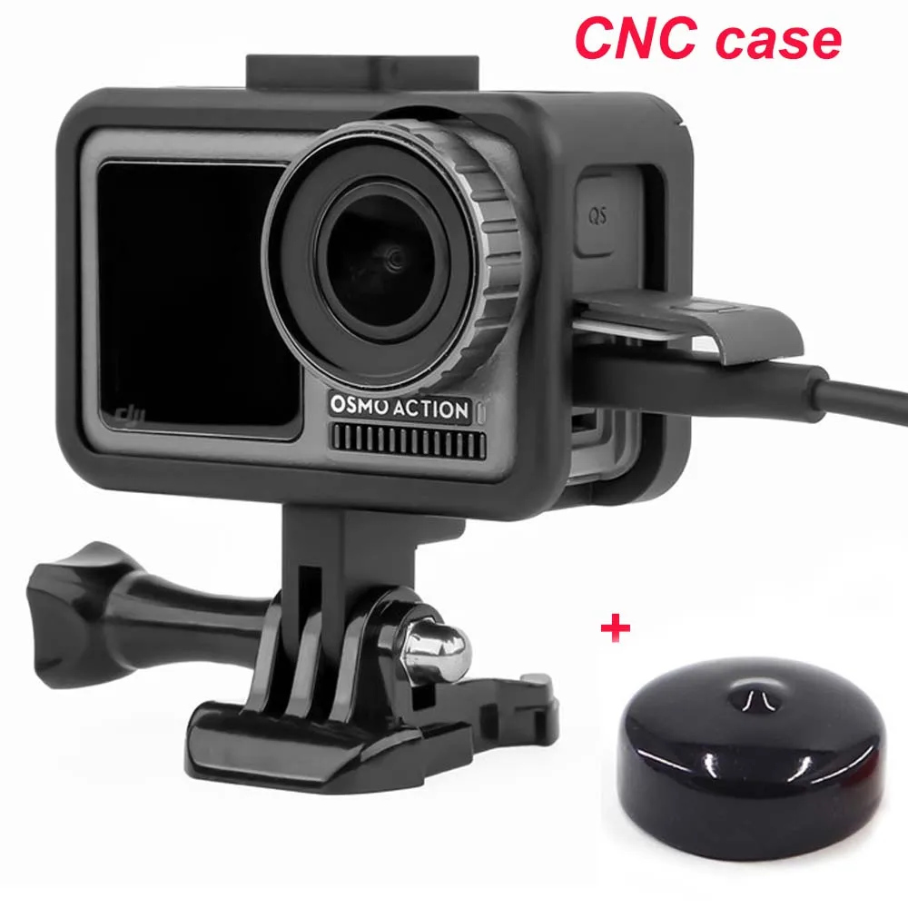 JINSERTA алюминиевый сплав Vlog Cage Штатив для DJI OSMO экшн-камеры стандартный корпус рамы с отверстием для холодного башмака для микрофона