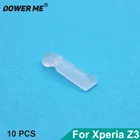 10 шт.лот Dower Me прозрачный пластиковый легкий направляющий лист для Sony Xperia Z3 D6603 D6643 Z3 dual D6633 Быстрая доставка