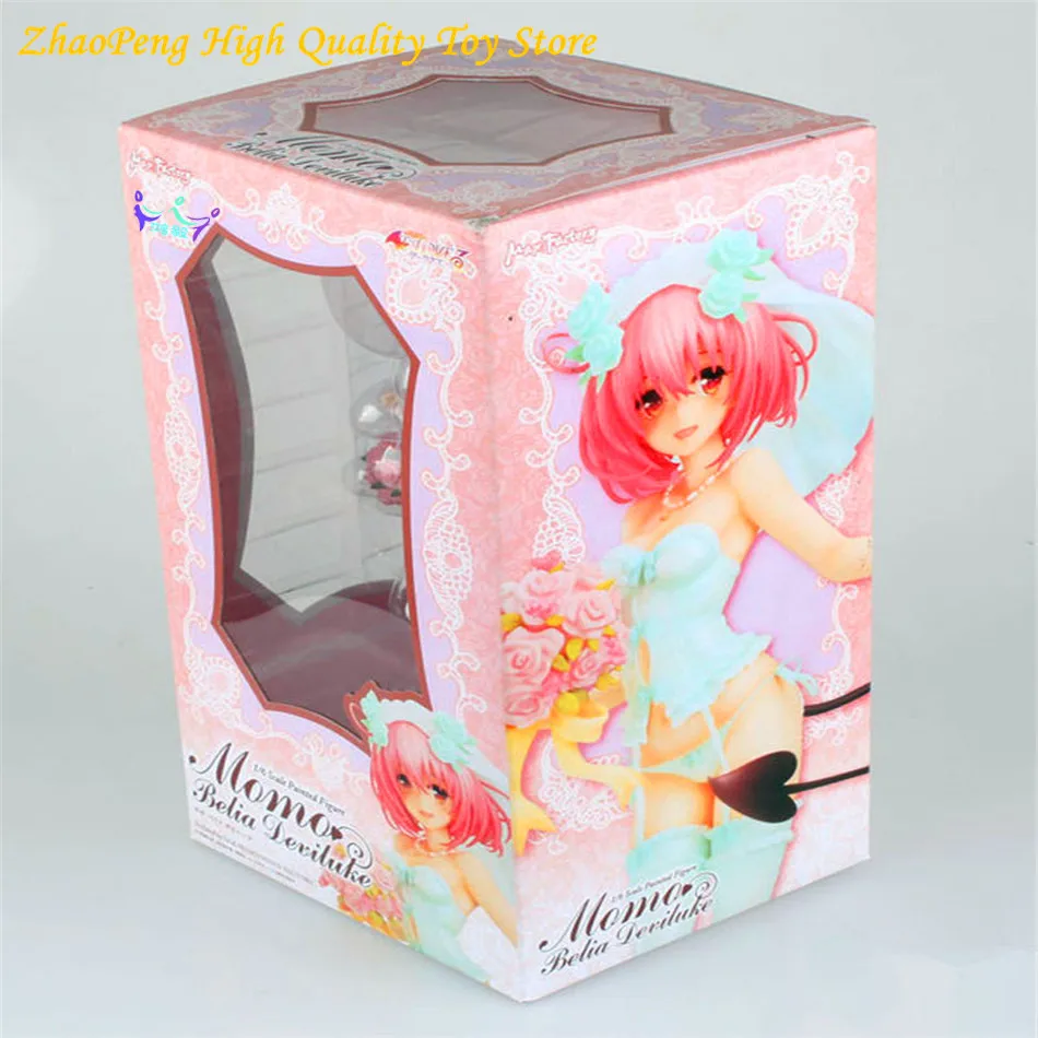 Экшн-фигурки из ПВХ для любителей RU Momo Belia Deviluke in свадебное платье куклы 25 см FB183 |