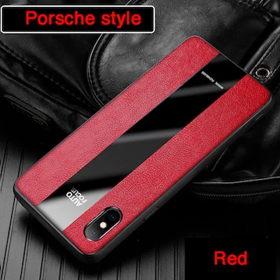 Чехлы Porsche style для huawei P30 P20 mate 10 20 Pro Lite с металлическим магнитным кольцом, мягкий чехол для Honor V20 Nova 3 3i 3e 4 4e - Цвет: Red