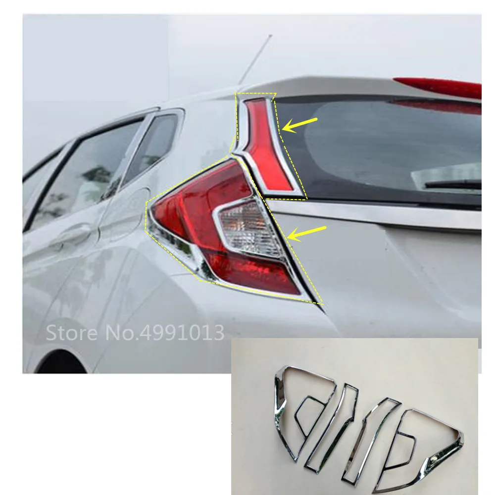 Для Honda Fit Jazz 2017 2018 2019 стайлинга автомобилей тела Крышка отделкой сзади хвост