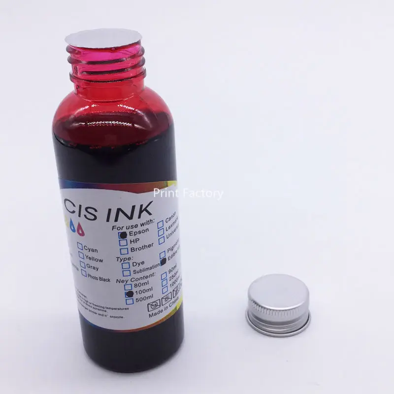 5 шт. PGI 750 CLI 751/PGI750 CLI751 съедобные чернила для канона IP7270 MG5470 MX727 MX927 MG6470 MG5570 IX6770 MG6670