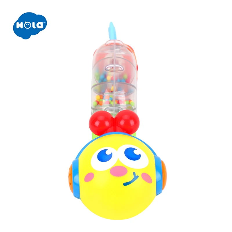 HUILE TOYS 917, детские игрушки, музыкальный скручивающийся червь, погремушка, игрушка, Brinquedos Chocalho, Детские Ранние развивающие игрушки для детей, рождественский подарок