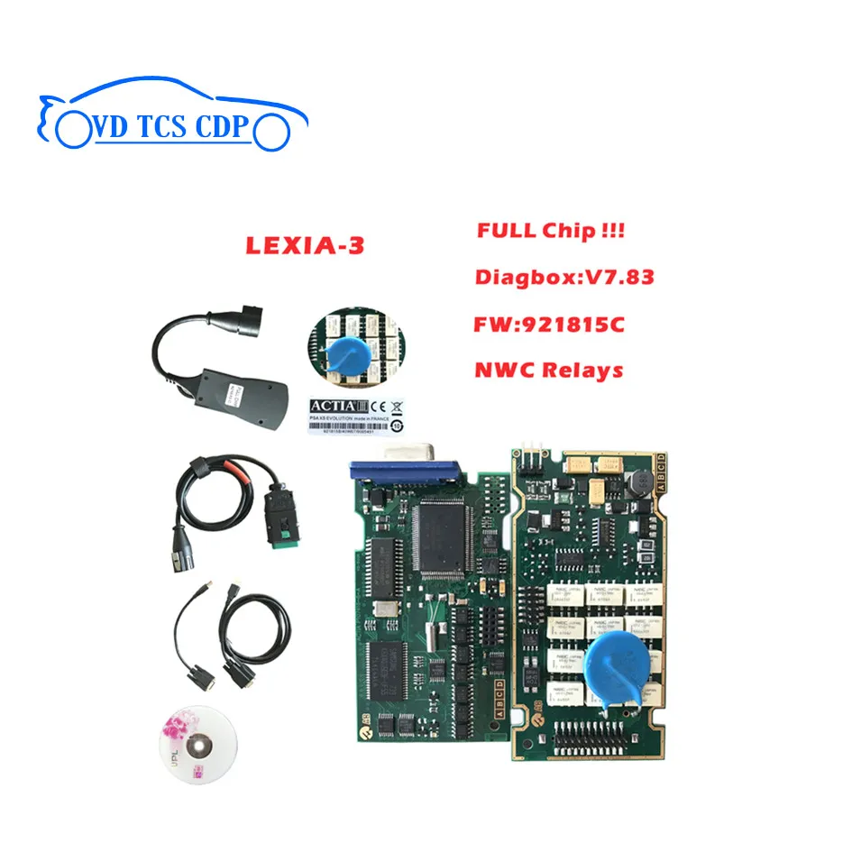2018 лучшая версия lexia3 с полным чипом PCB! pps2000 диагностический инструмент pp2000 lexia 3