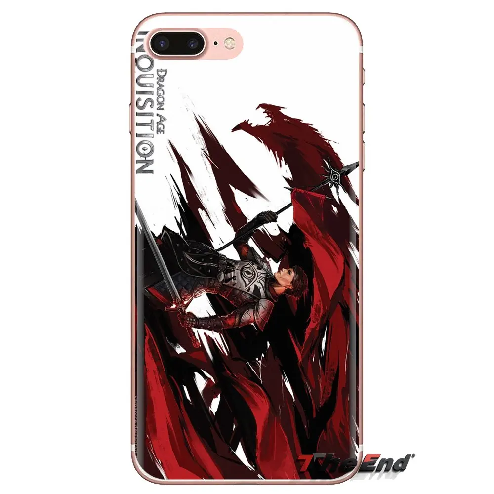 Силиконовый чехол для телефона Dragon Age Inquisition Game Illust Xiaomi Redmi 4A S2 Note 3 3S 4 4X 5 Plus 6 7 6A Pro
