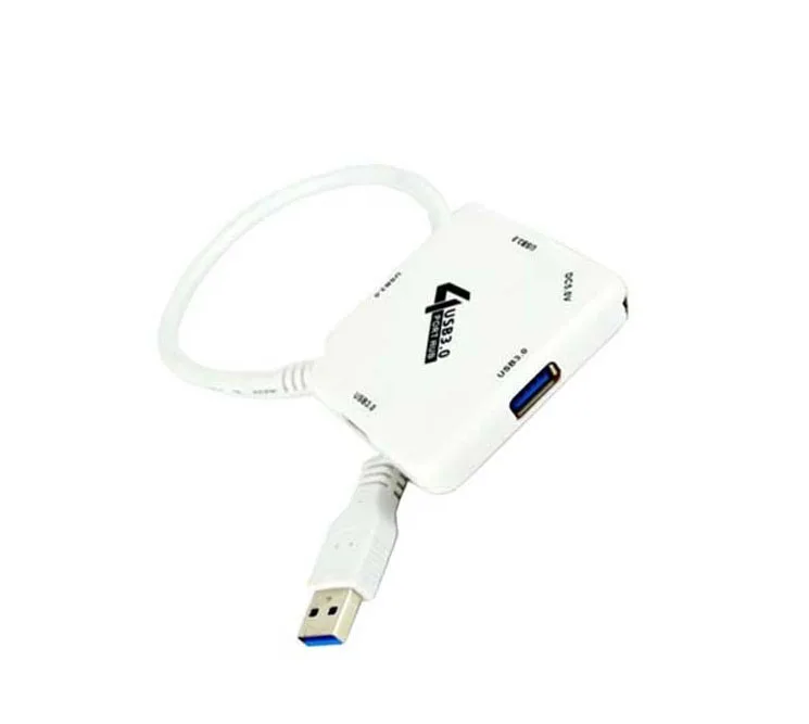 Высокоскоростной USB 3 0 концентратор 4 порта Портативный 5 Гбит/с Переключатель