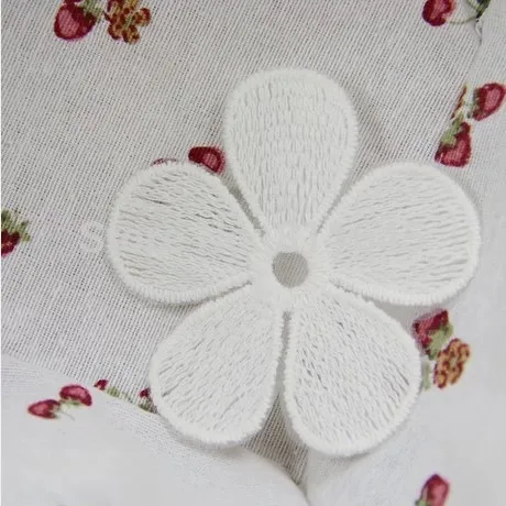 

20 PCS/LOT Free Shipping High Quality HANDMADE DIY EMBROIDERY Flower Appliques Patch
