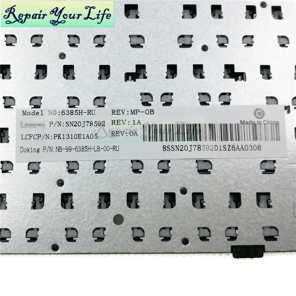 Repair You Life ideapad 15ibd ru Клавиатура для ноутбука lenovo ideapad 100-15IBD Русская раскладка клавиатура оригинальная и Новая