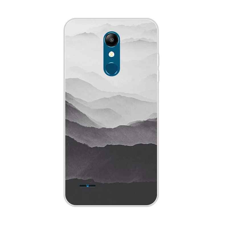 Капа для LG K11 Плюс/K11 2018 Зебра задняя крышка 5 3 &quotМягкий Силиконовый ТПУ Защита Shell