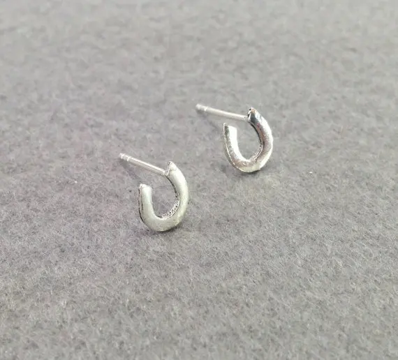 10 пар модные серьги гвоздики в форме подковы|horseshoe stud earrings|fashion earringsstud earrings |