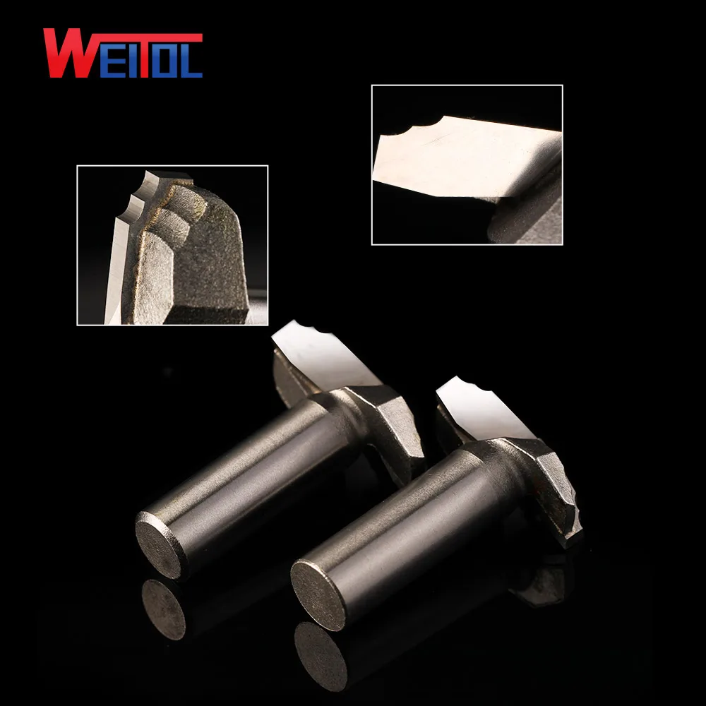 Weitol 1 шт. 2 5-дюймовые фрезы для деревообработки из вольфрамовой стали дверные