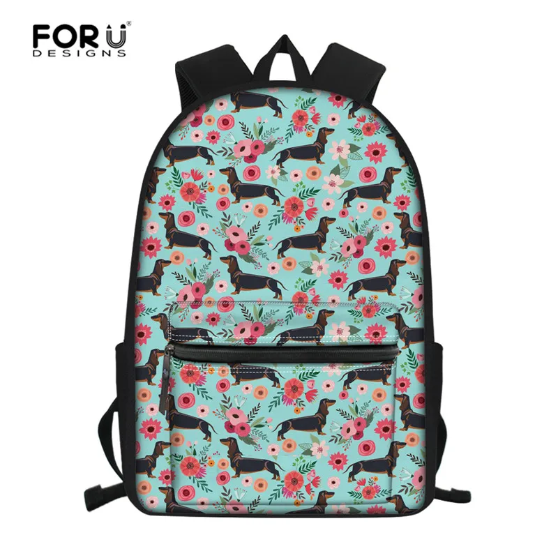 Школьный рюкзак FORUDESIGNS с принтом зебры на заказ для подростков школьные сумки