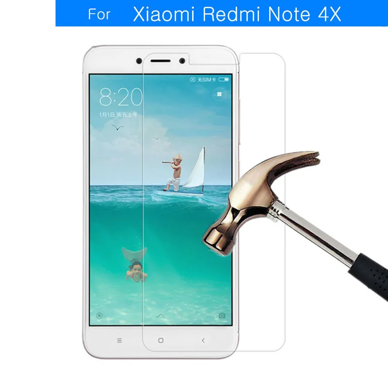 

Защитное стекло для xiaomi redmi note 4x, закаленное стекло, 2.5D