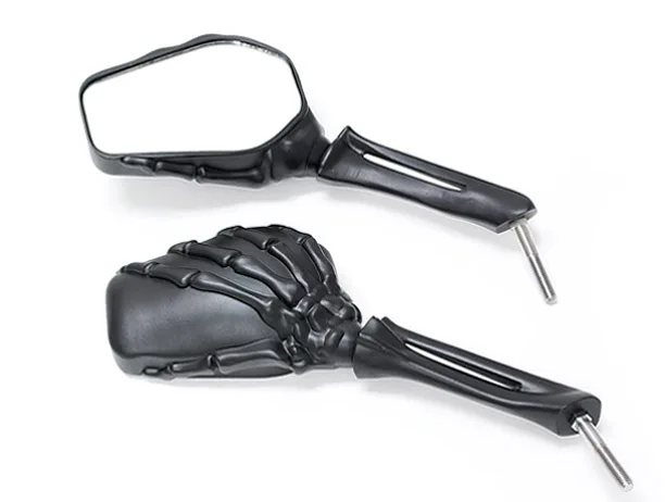 

Brand new High quality Black Custom Motorcycle Skeleton Mirrors For Honda Shadow Aero Phantom VLX 750 1100