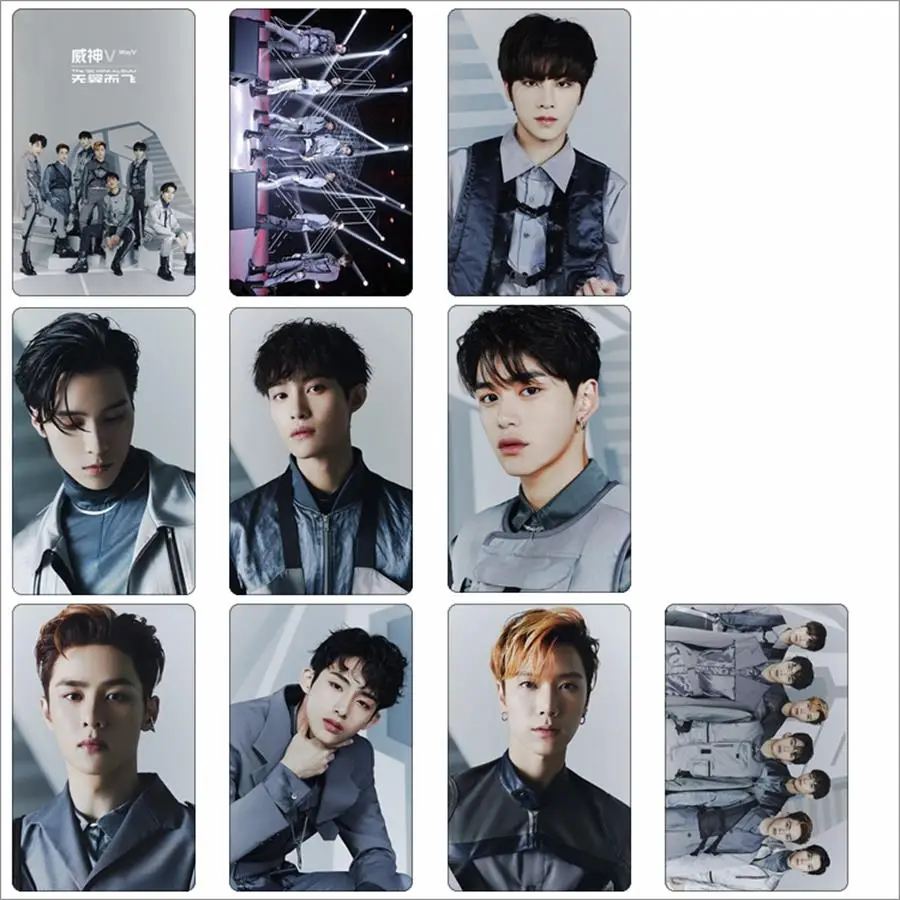 Стикер для фотокарты Kpop NCT WAYV новый альбом с кристаллами 10 шт./компл.|Канцелярские